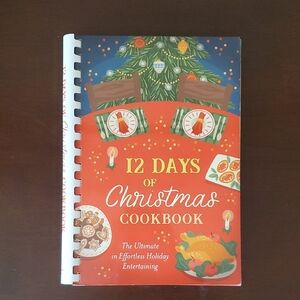 12 Days of Christmas Cookbook Spiral Bound Holiday Recipes Barbour Publishing